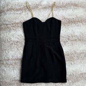 Naven Heartthrob Black Mini Dress, Size XS